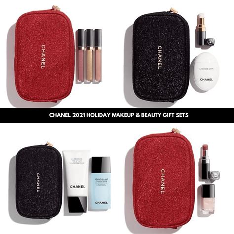 chanel holiday makeup collection 2021|chanel holiday gift set 2024.